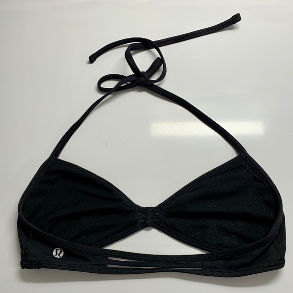 Lululemon Black size 6 halter bra - Picture 4 of 4